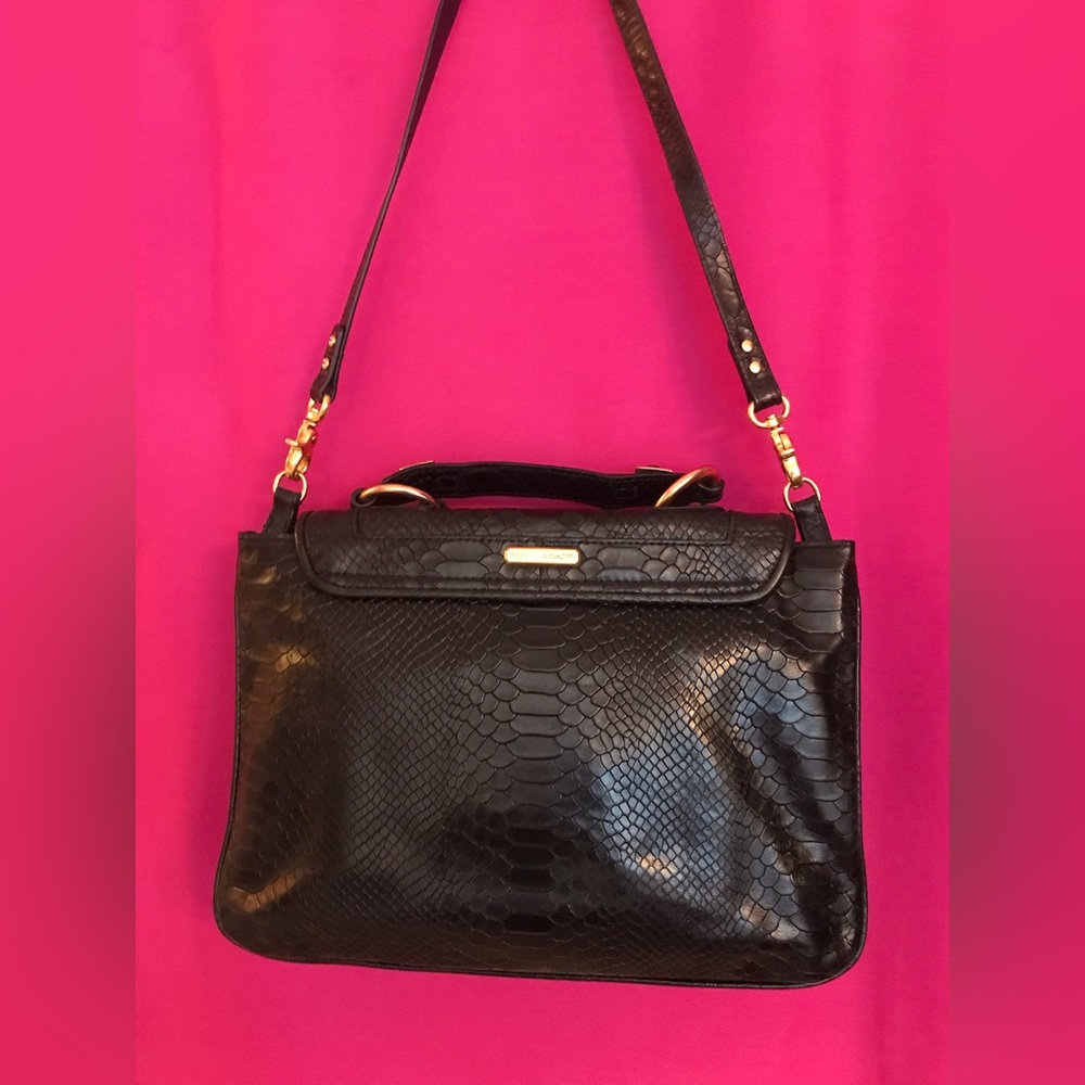 Rebecca Minkoff Black Leather Satchel - Picture 4 of 8
